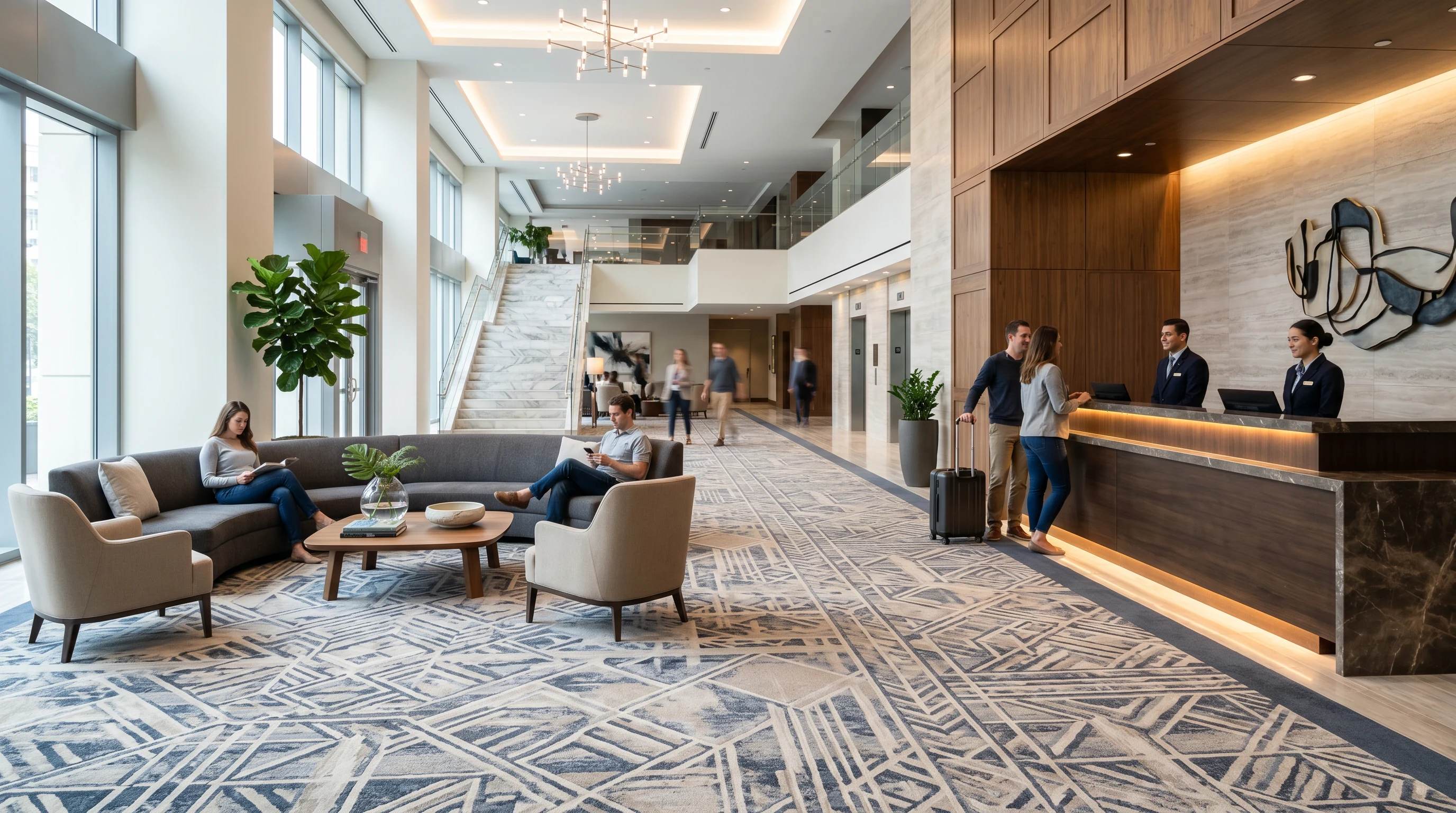 Commercial carpet cleaning